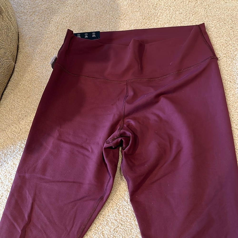 TNA Life high-rise, long leggings burgundy 1X